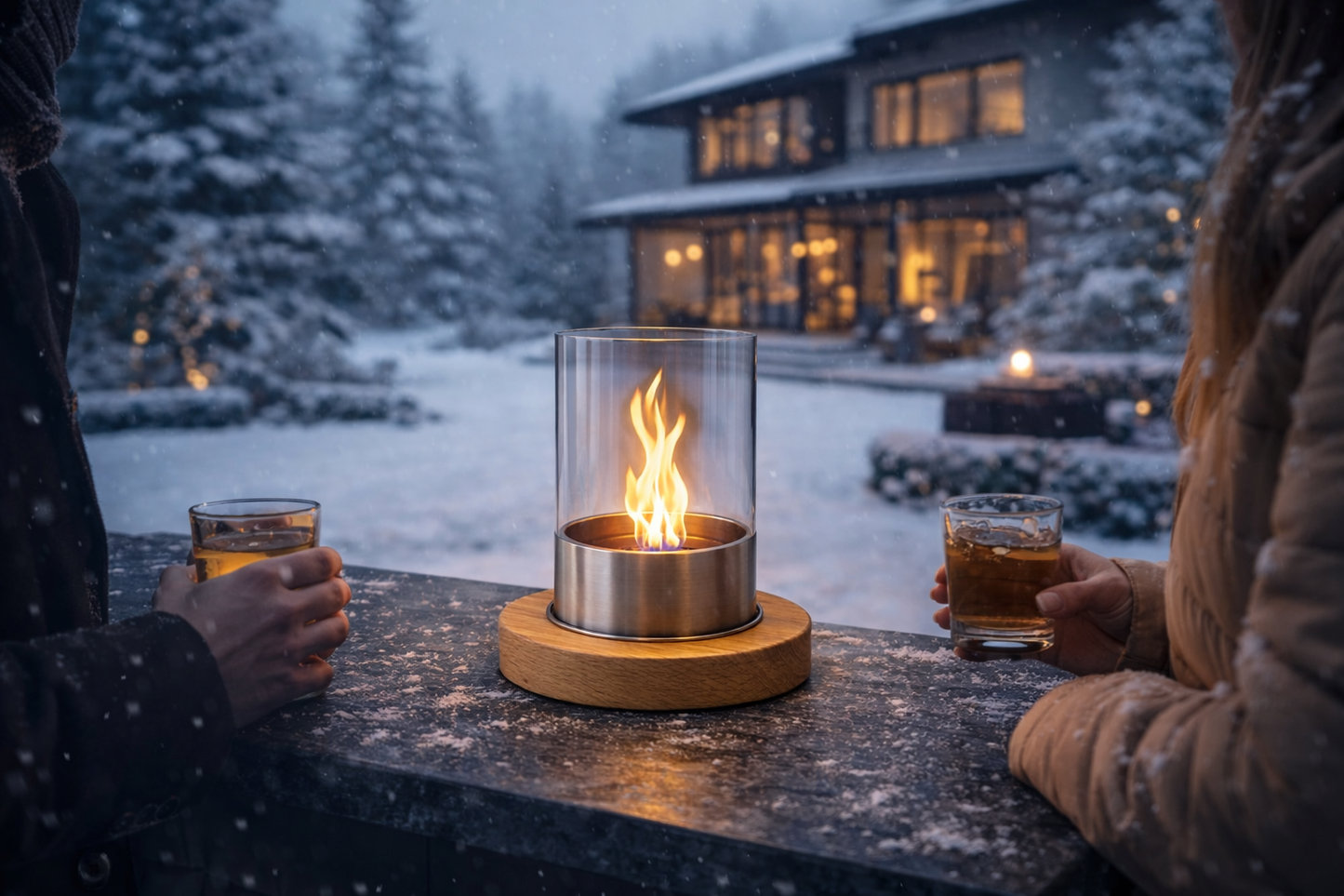 TAYU MASAÜSTÜ ŞÖMİNE