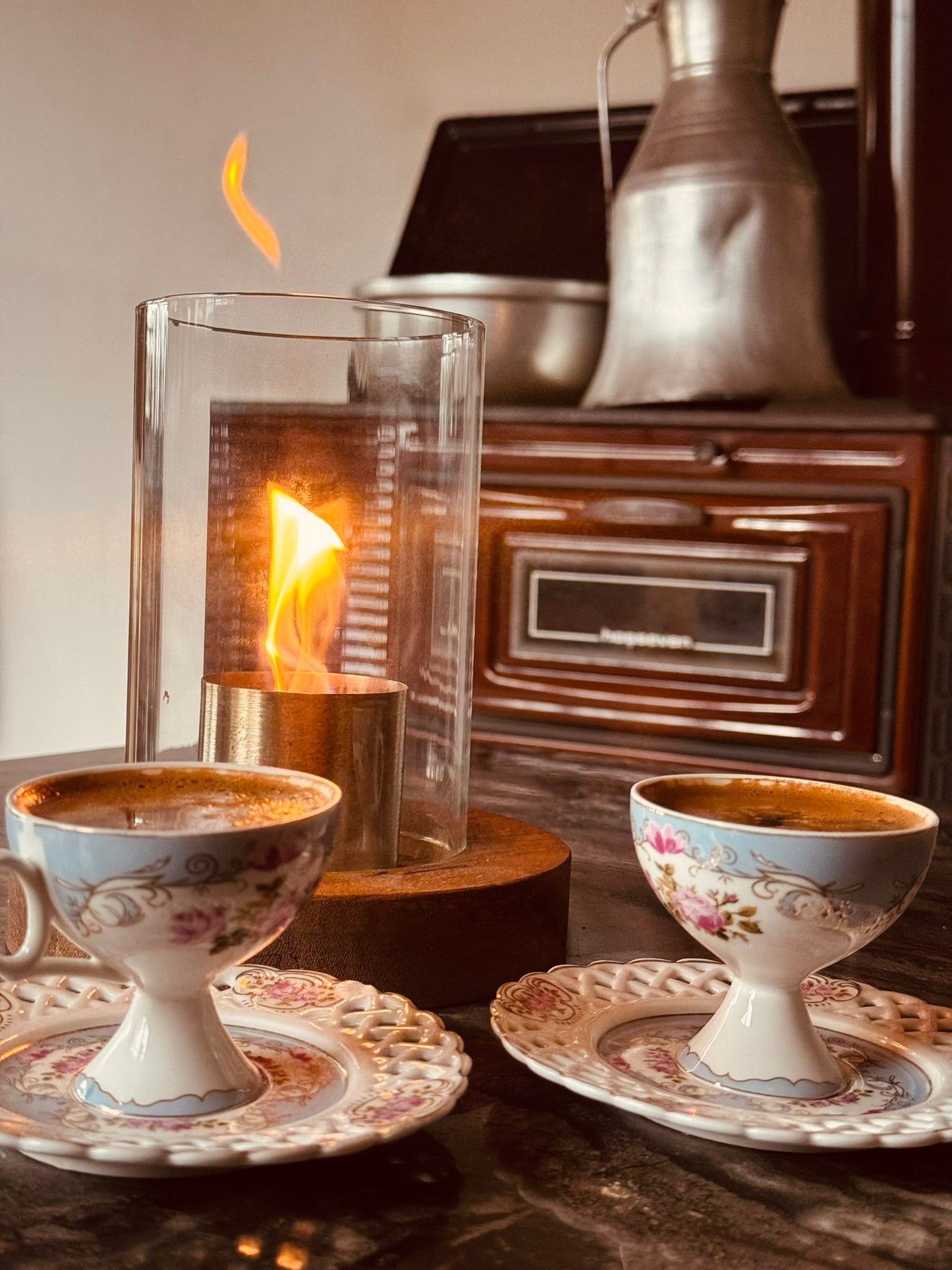 TAYU MASAÜSTÜ ŞÖMİNE