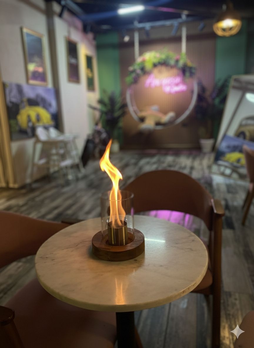 TAYU MASAÜSTÜ ŞÖMİNE